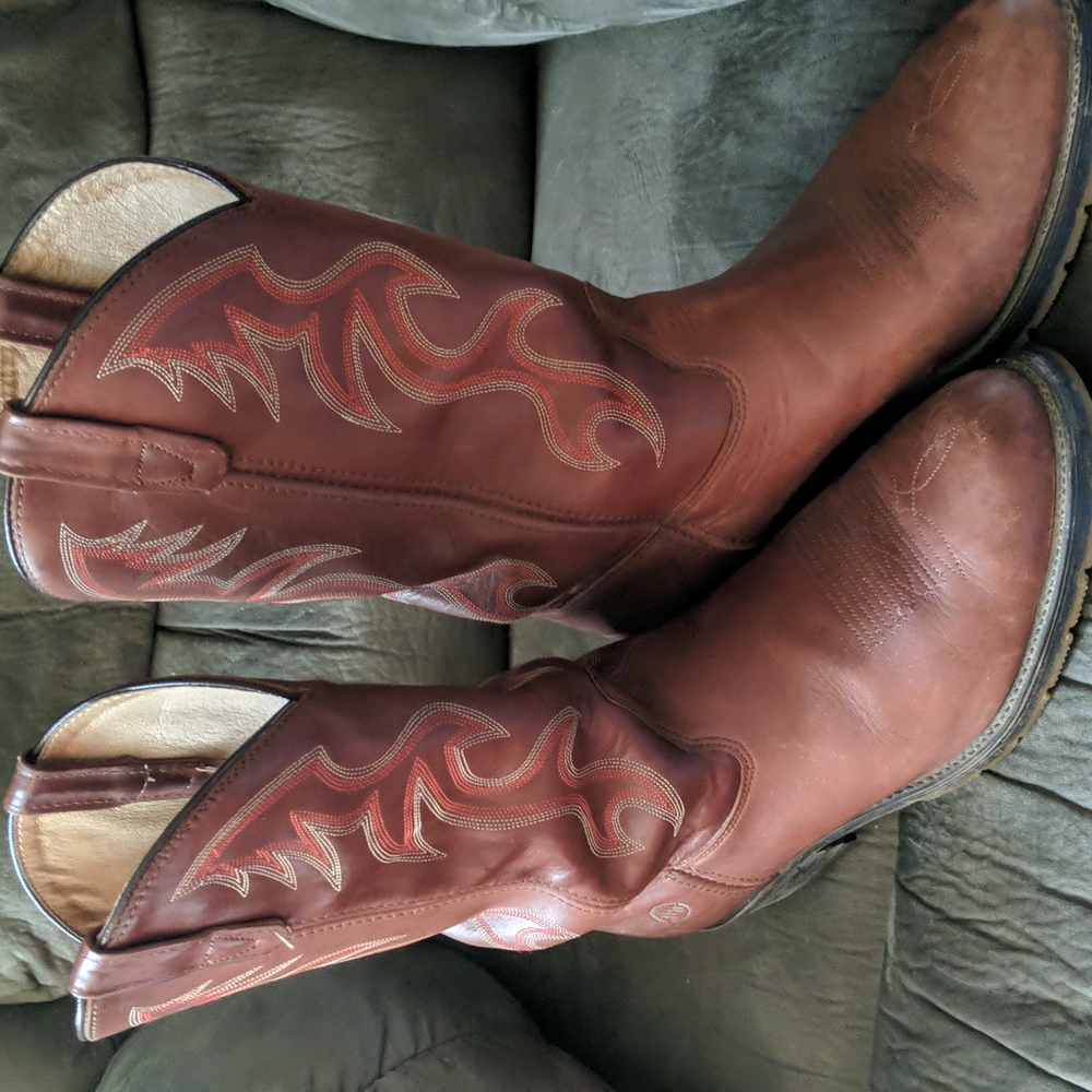 Men's Double H Western Work Boots 13ee